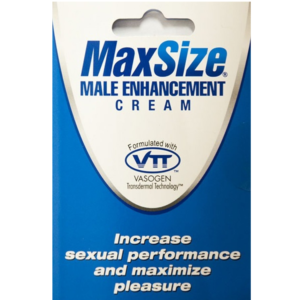 Potenciador Sexual para Hombres: MaxSize Crema