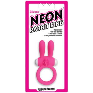 Neon Rabbit Ring – Anillo Neon con Vibrador