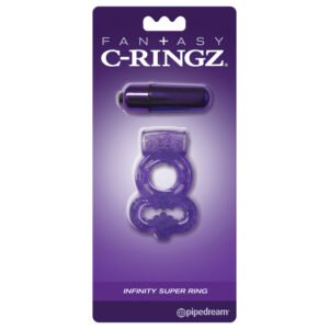 Anillo con Vibrador para Pene: Fantasy Infinity Super Ring