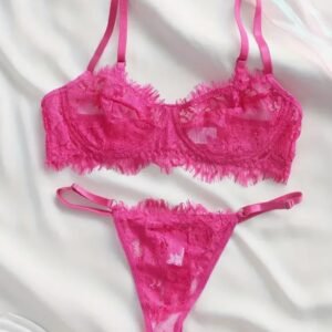Sensual conjunto de lenceria de dos piezas