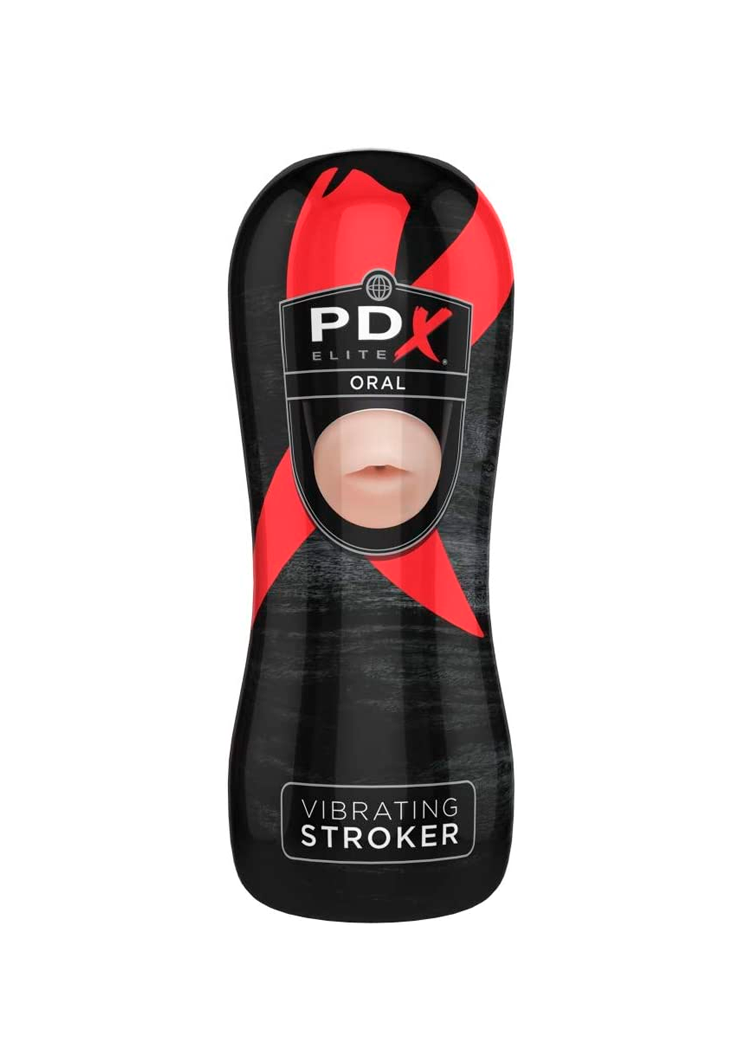 PDX Elite Oral Stroker – Boca Vibradora con Succción