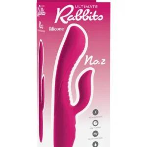 Ultima Rabbit No.2: Dildo Vibrador + Estimulador de Clitoris