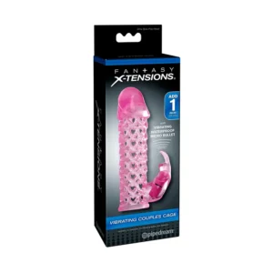 Funda P/Pene + Vibrador: Fantasy CouplesCage
