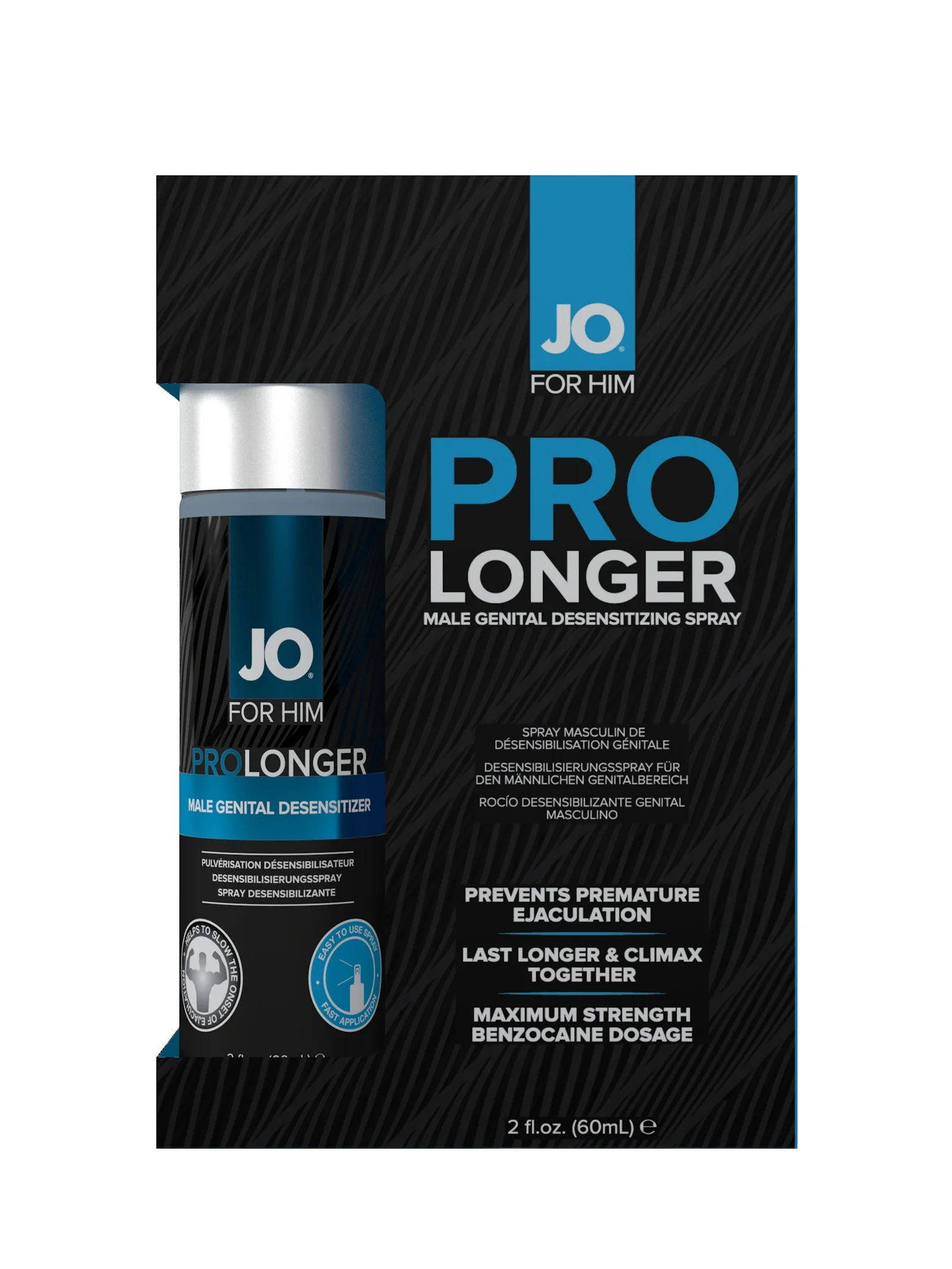 JO Prolonger Spray: Retardante con Benzocaina