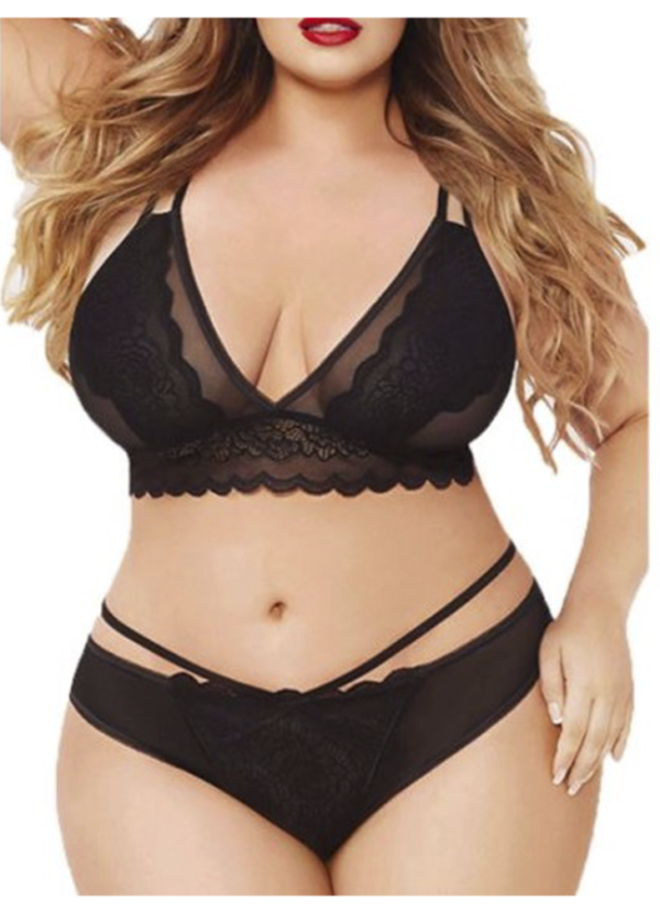 Sensual Conjunto Dos Piezas Plus+