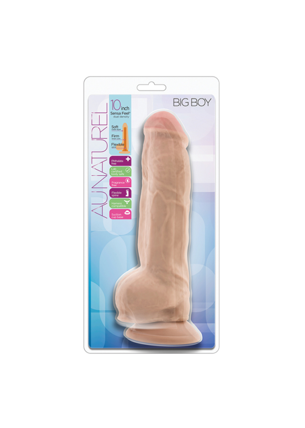 Dildo con Ventosa + Bolas: BigBoy 10"