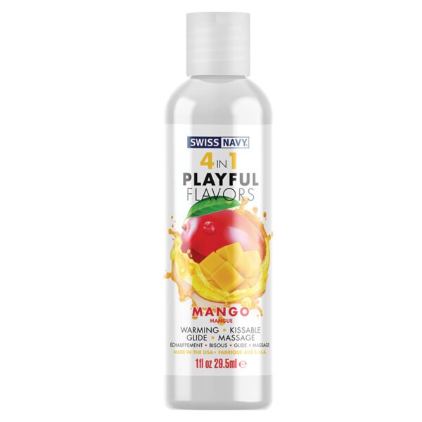 Swiss Navy 4n1 mini - Lubricante Saborizado