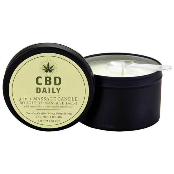 Vela para Masajes con CBD: Daily Massage 3-1