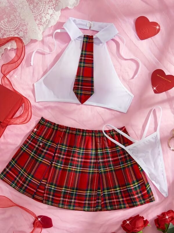 "Blaze" - Conjunto lenceria estilo de colegiala