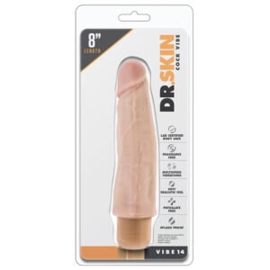 Dr. Skin Vibe 8: Dildo Vibrador Multivelocidad