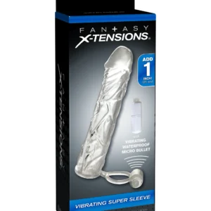 Fantasy X-Tension Super Sleeve – Extensor Hueca de Silicona