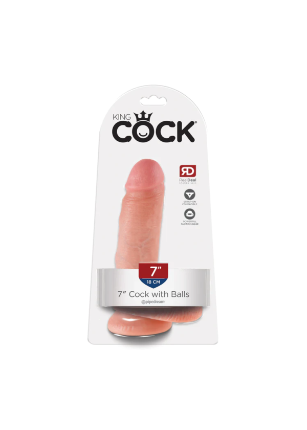King Cock 7″ – Dildo con Bolas