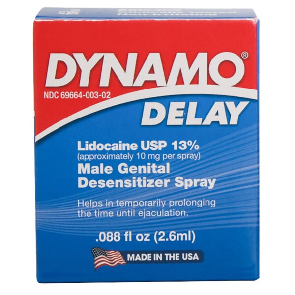 Retardante sexual en spray: Dynamo Delay Pocket (2,6ml)