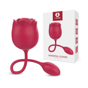 Juguete con Succion y Vibrador: S-Hande Inmortal Flower
