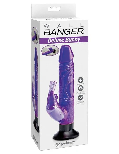 Wall Banger Deluxe - Dildo vibrador + Estimulador de Clitoris