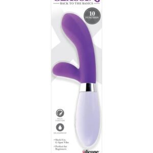 Classix Silicone G-Spot: Dildo Vibrador + Estimulador Clitoris