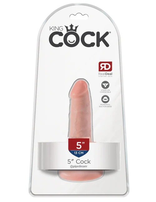 King Cock 5″ – Dildo con Ventosa