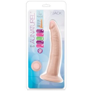 AuNaturel Jack Vanilla 7″ – Dildo Realista con Ventosa