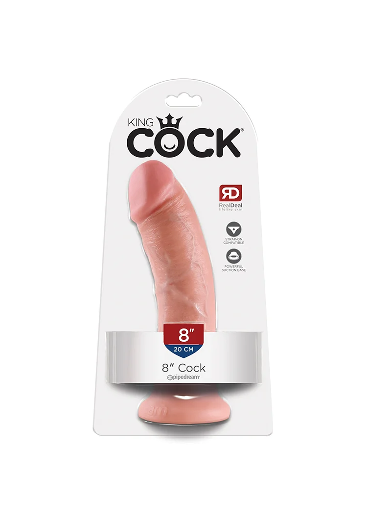 King Cock 8″ – Dildo con Ventosa