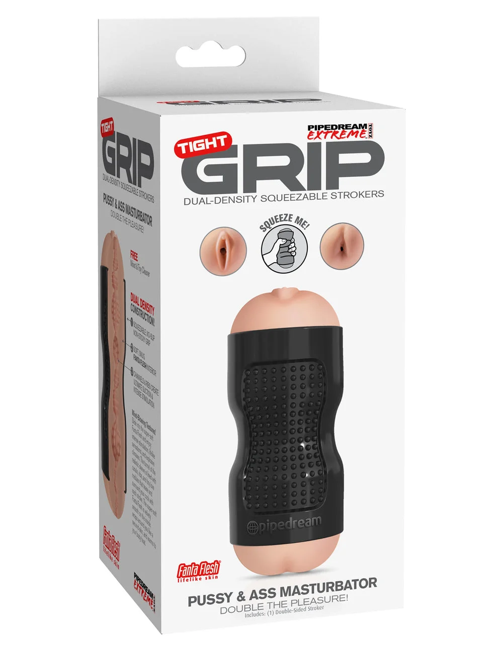 PDX Tight Grip Pussy: Masturbador Doble para Hombre